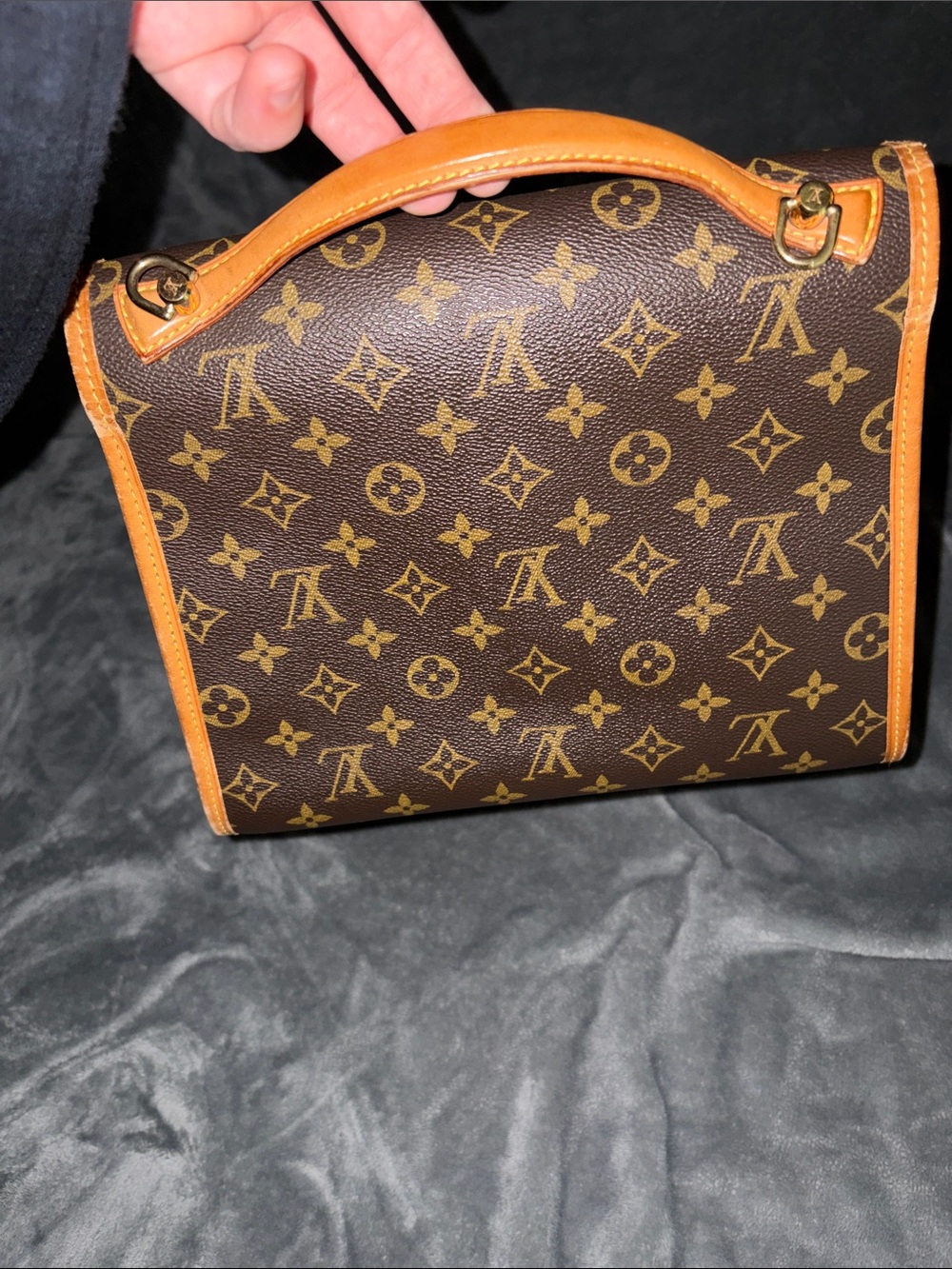 Louis Vuitton Monogram Envelope Crossbody Bag - Brown & Tan - Picture 11 of 11
